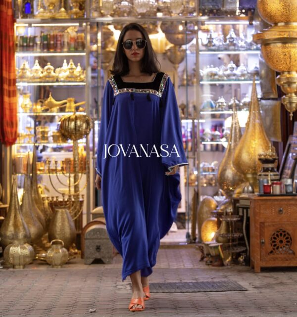 Gandoura Bleu Royal – Image 2