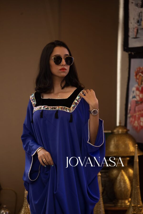 Gandoura Bleu Royal – Image 3