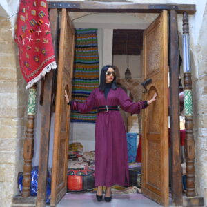 KIMONO BORDEAUX